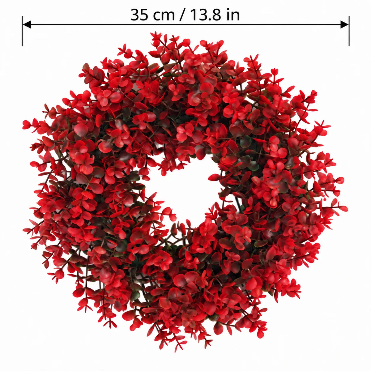 Faux Berry Christmas Wreath