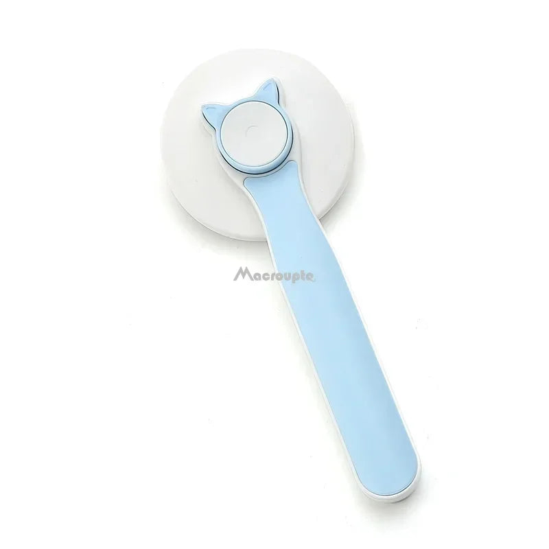 Self-Cleaning Slicker Brush, Retractable Bristles