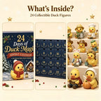 Duck Advent Calendar with 24 Acrylic Collectible Figures