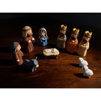 Mini Nativity Set in Iron Box, Pocket-Size