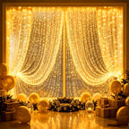 USB Fairy Curtain Lights with Remote