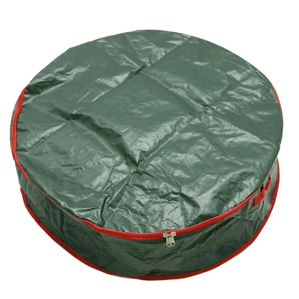 Round Christmas Wreath Storage Bag - Large