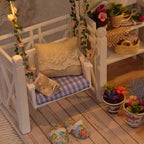 Kitten Miniature House, Wooden 3D Puzzle Kit - Wood