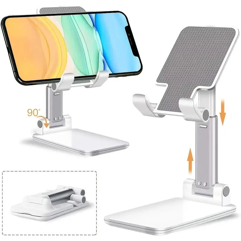 Adjustable Desk Phone and Tablet Stand