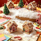 Pearl Art Christmas House Ornament Kit