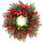 Faux Berry Christmas Wreath
