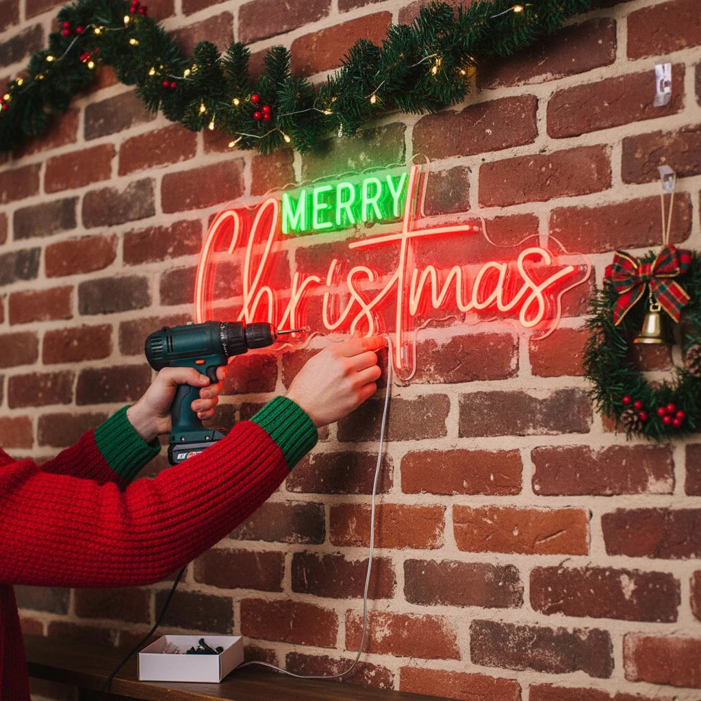 Merry Christmas LED Neon Sign