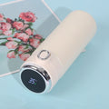 Stainless Steel Vacuum Flask with LED Temperature Display - 400 ml