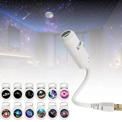 USB Starry Sky Projector Night Light