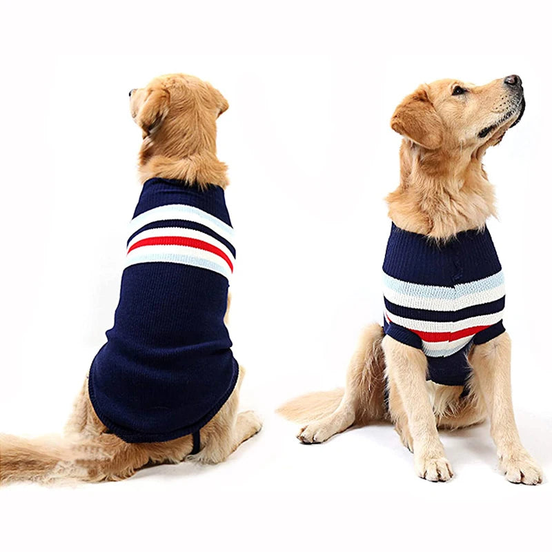 Knitted Reindeer Christmas Dog Jumper