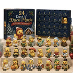 Duck Advent Calendar with 24 Acrylic Collectible Figures