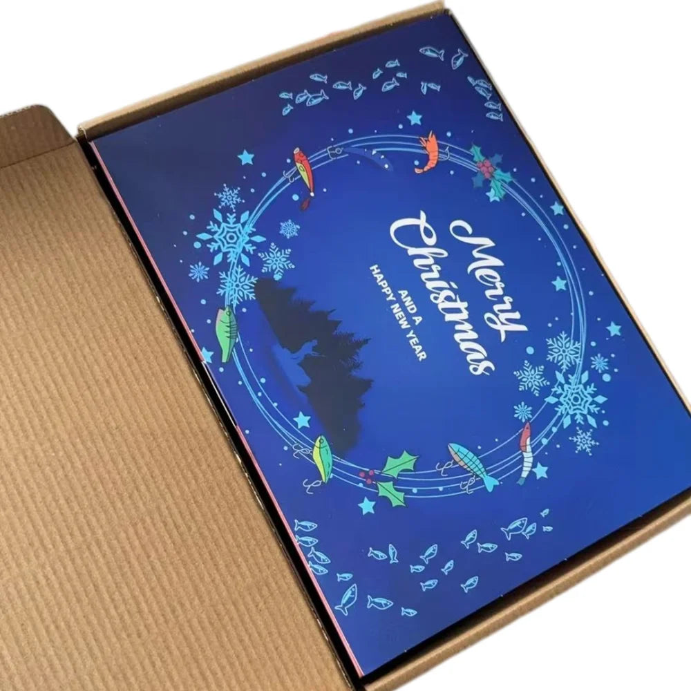 Fishing Lure Advent Calendar Gift Box