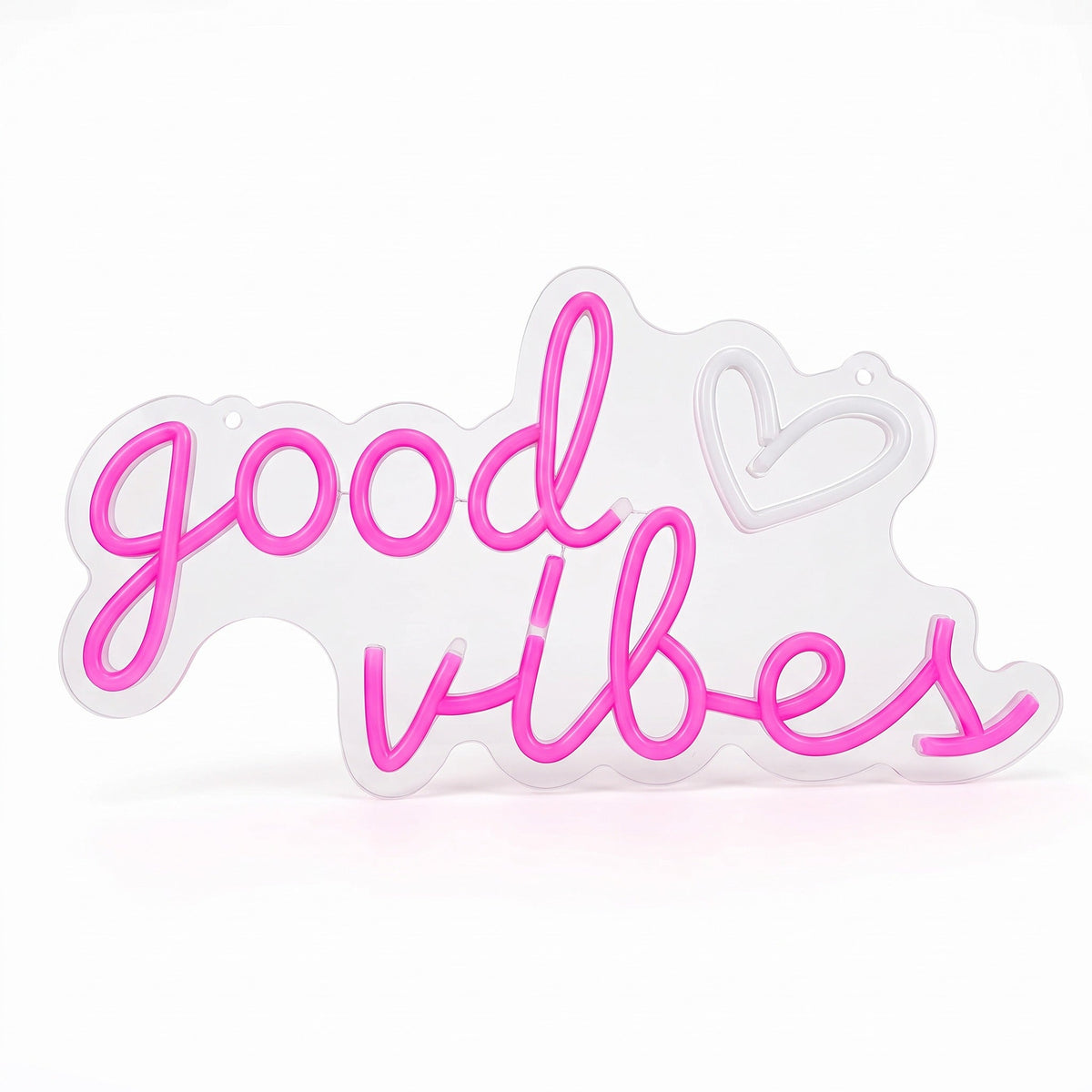 Pink Good Vibes LED Neon Sign — beauty