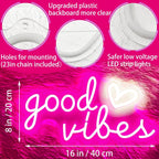 Pink Good Vibes LED Neon Sign