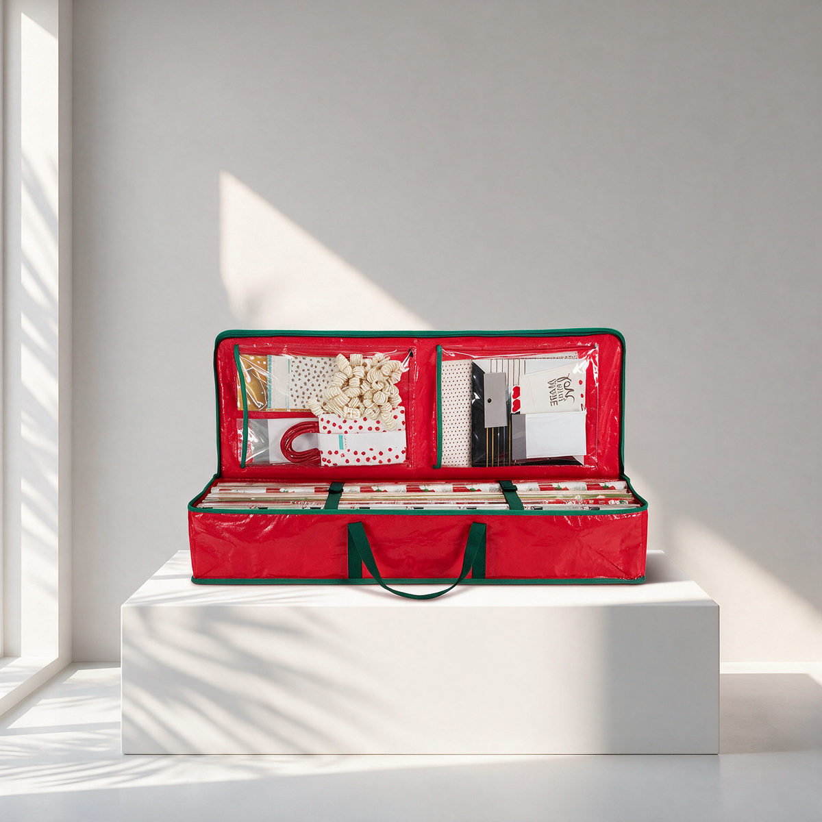 Wrapping Paper Storage Bag, Fits 20+ Rolls